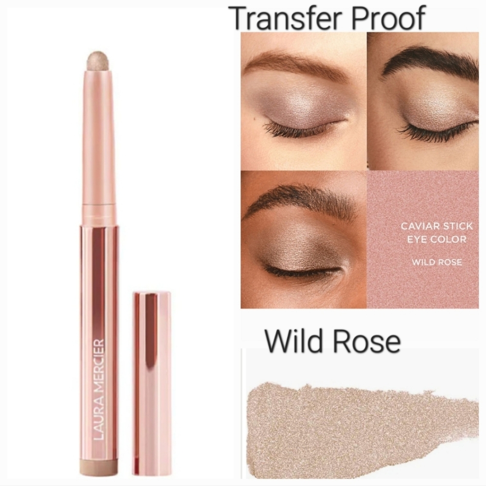 🌺Laura Mercier Wild Rose Rose Glow Pearl Caviar Eyeshadow Cream Eyeshadow